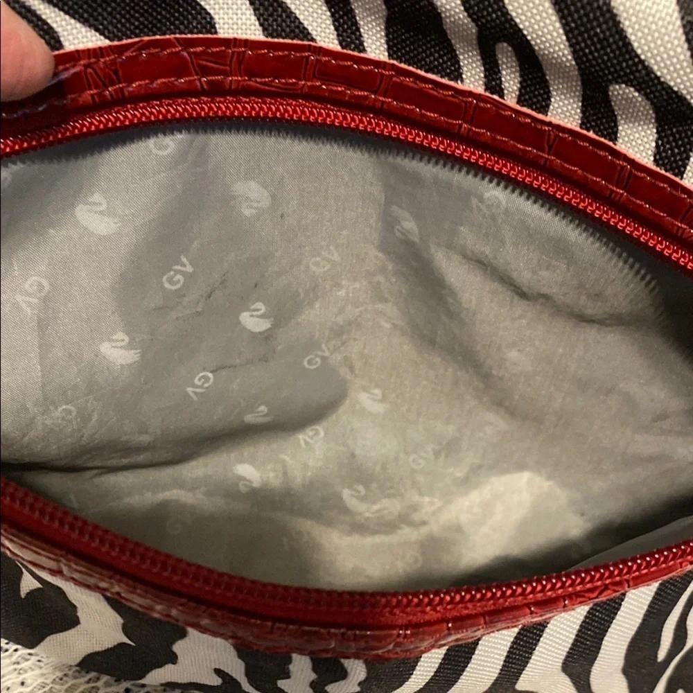 Black Textured Cosmetic Bags Set